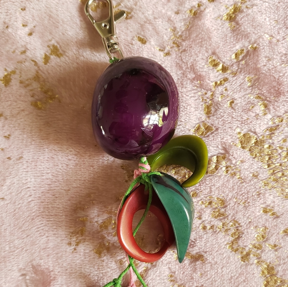 Colombian Keychain, Purple - Picture 9 of 12